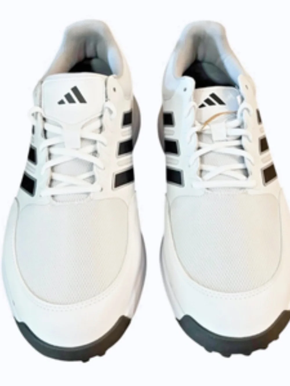 adidas Mens Tech Response 3.0 Golf White Black Shoes Size 11‎